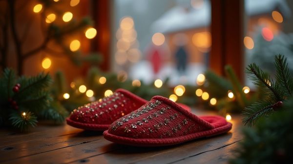 Cadeaux originaux : pourquoi les chaussons fantaisie brillent à Noël